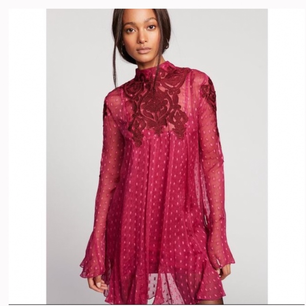 FREE PEOPLE Coquette Mini Dress